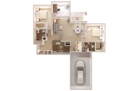 Harbor Cove Apartments Floor Plan
